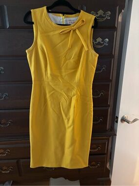 Brooks Brothers Red Fleece  Sleeveless Bow-Accent Sheath Dress NWT